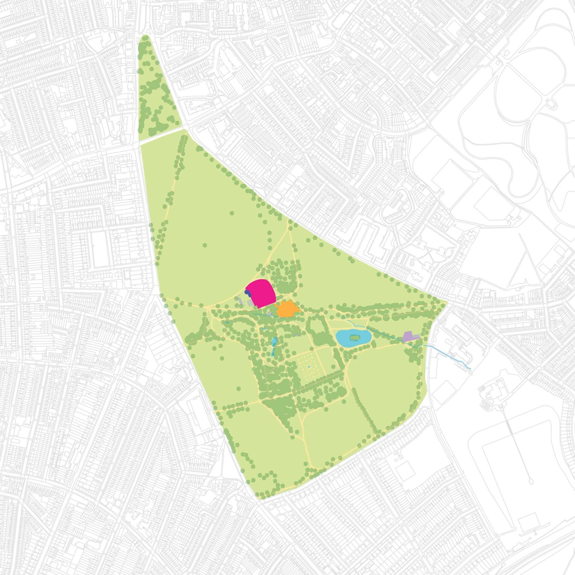 Peckham Rye Park - Work - Turkington Martin
